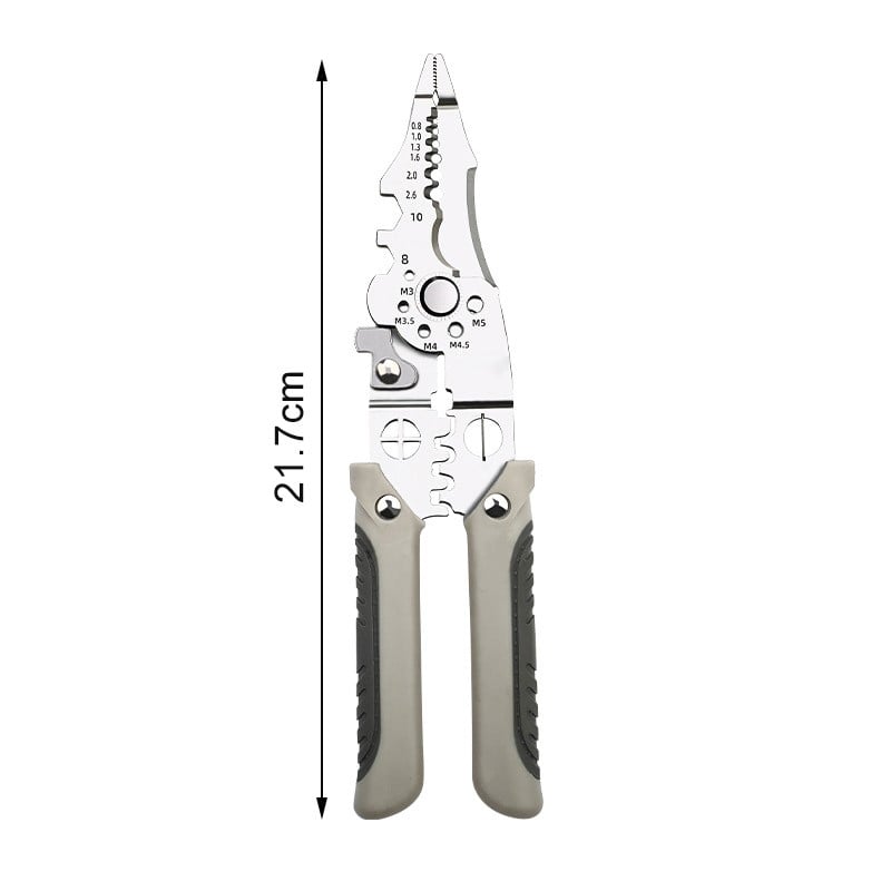 2025 New Arrivalš„Multifunctional Wire Stripper Crimper Cable Cutter Pliers