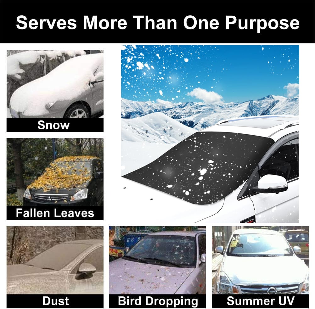 2025 New Arrival🔥Upgraded Car Windshield Magnetic Snow Cover